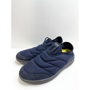 Florsheim Shoes Mens Size 9.5 Blue Jave Moc Toe Slip On Casual Comfort Shoe